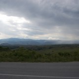 The landscape around Melnik, Bulgaria